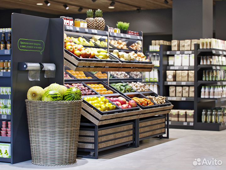 Продуктовый магазин по известной франшизе