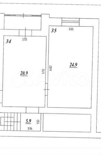 Свободного назначения, 52.3 м²