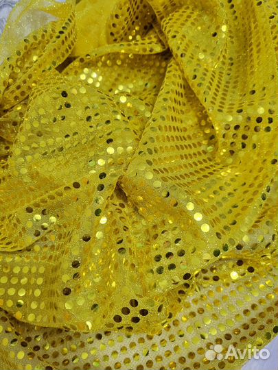 Ткань с пайетками