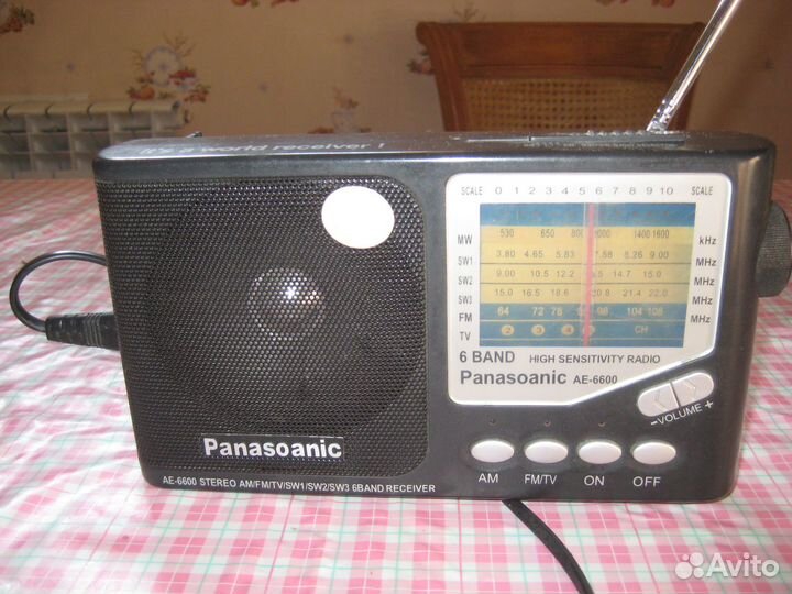 Бумбокс Панасоник, радиоприемник, радио