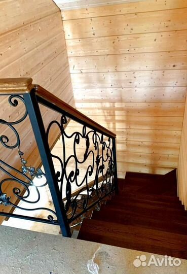 Металлокаркас для лестницы 