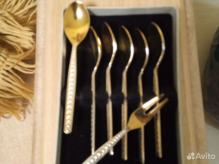 Набор мельхиоровых ложек СССР новые