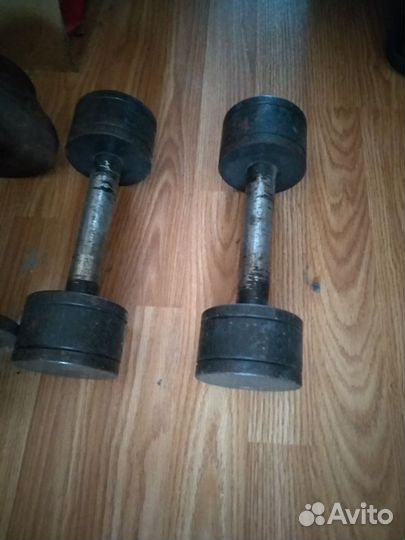 Гантели разборные по 6кг каждая