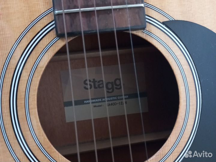 Акустическая гитара stagg 12 струн