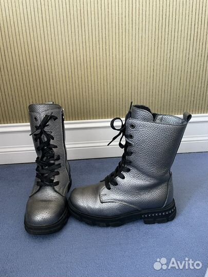 Сапоги зимние для девочки Котофей