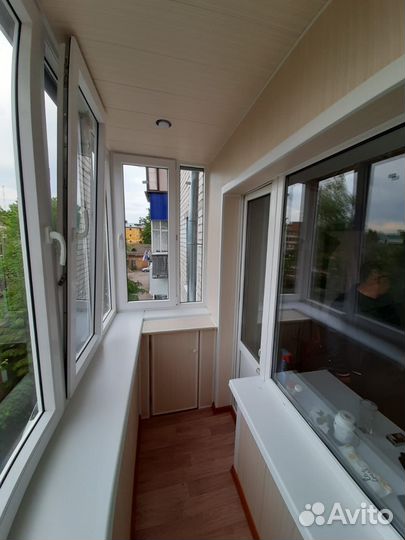 Балконные окна под обшивку и утепление балкона