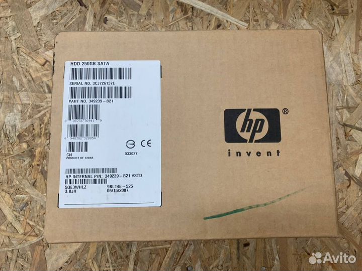 Жесткий диск HP 349239-B21 250Gb SATA 3,5
