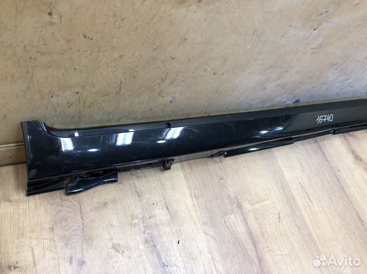 Накладка на порог Toyota Verso 2009+