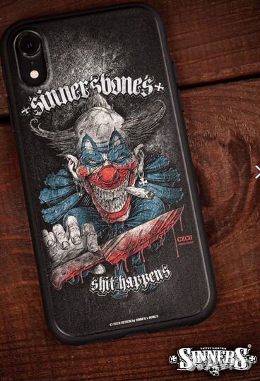 Чехлы для iPhone от sinner's bones