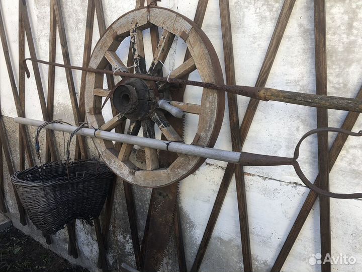 Ухват, лопатка, колесо