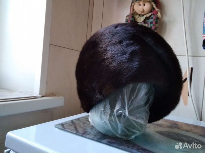 Шапка норковая женская