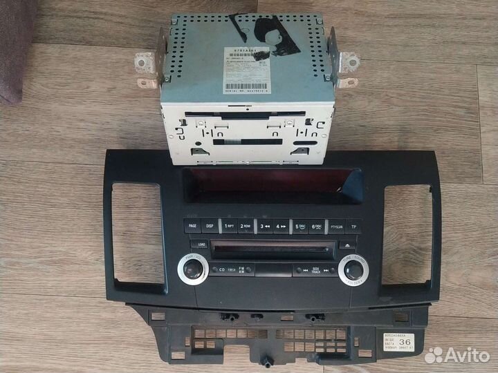Штатная магнитола для mitsubishi lancer 10