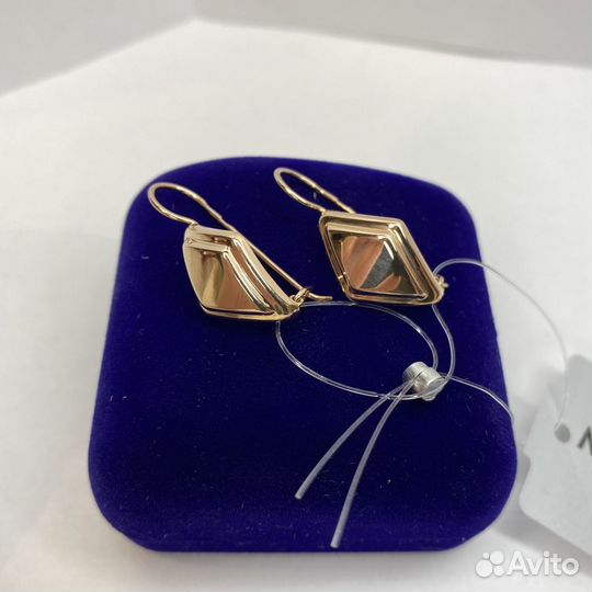 Золотые серьги