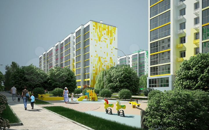 1-к. квартира, 44 м², 9/9 эт.