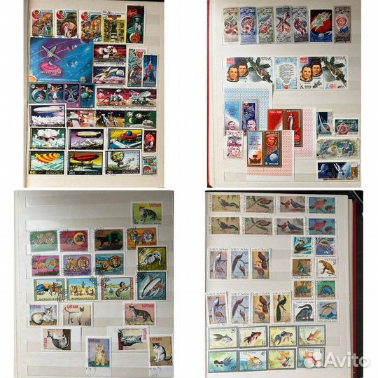 Марки почтовые СССР и снг