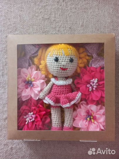 Вязаные игрушки ручной работы