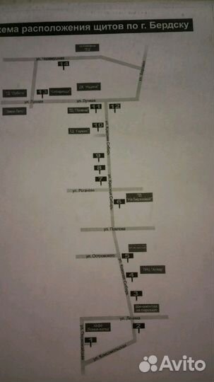 Аренда рекл.щитов в Бердске