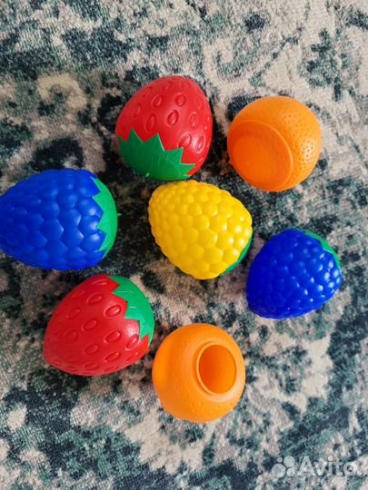 Фрукты формочки большие