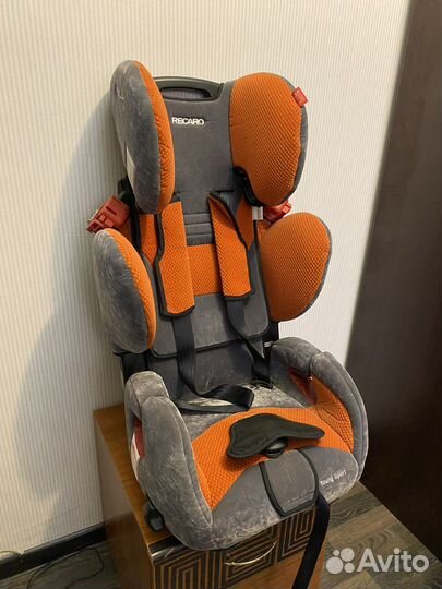 Детское кресло автомобильное recaro young sport