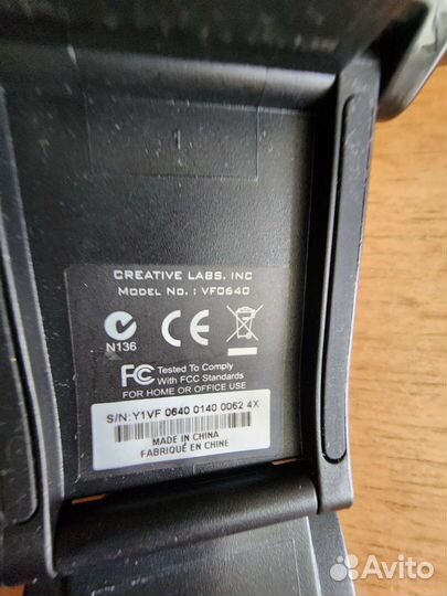 Веб-камера creative vf 0640