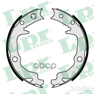 Колодки торм. барабанные 09540 Lpr