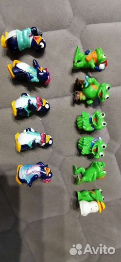 Фигурки из киндер сюрприза 90х
