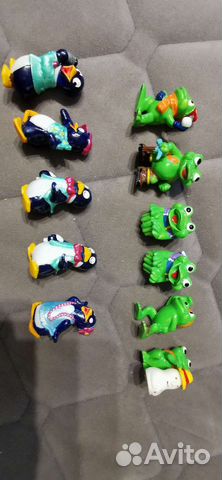Фигурки из киндер сюрприза 90х