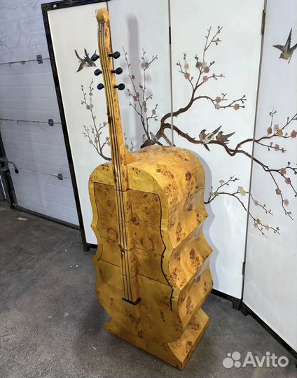 Комод декоративный. Виолончель. Винтажная мебель