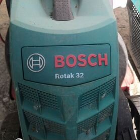 Газонокосилка электрическая bosch