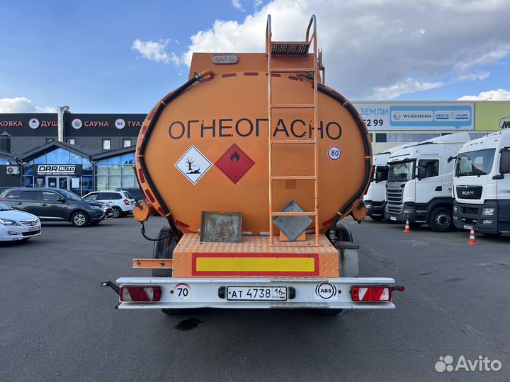 Полуприцеп бензовоз Rigual S3NA-33R, 2013