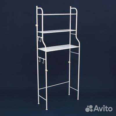 Стеллаж с полками для стиральной машины