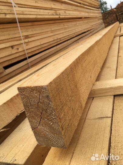 Доска обрезная 40x100x6000