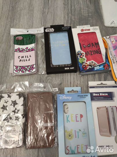 Чехлы на 6,6s,7,8. 7pl./8pl.X/XS. XSma.XR.11 pro