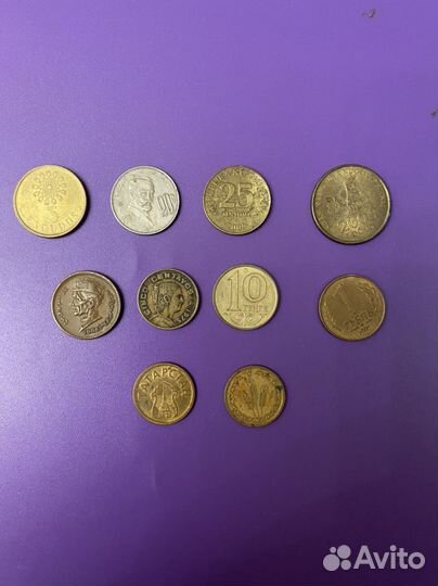 Наборы иностранных монет