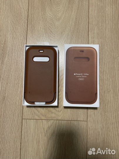Чехол iPhone 12/12 Pro Leather Sleeve оригинал