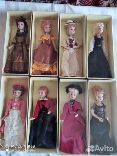 Куклы 8штук новые