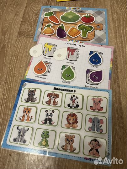 Развивающие игрушки пакетом
