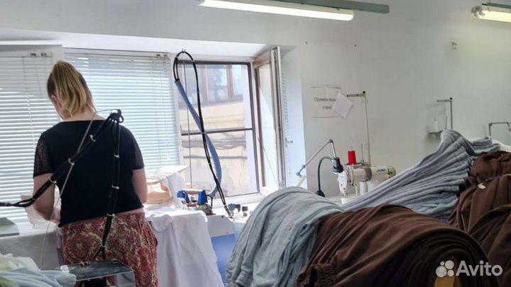 Рабочее швейное производство цех