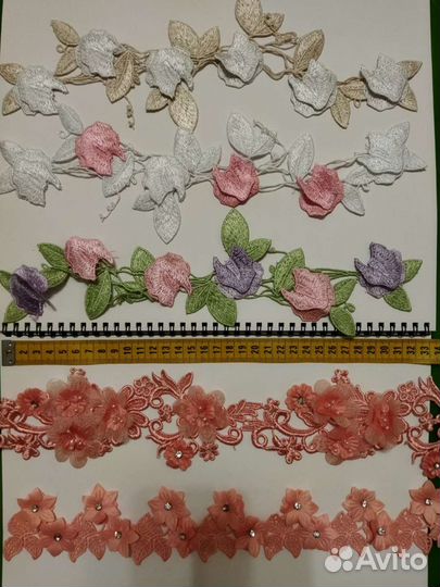 Вышивка, лейсы, декор, тесьма, кружево