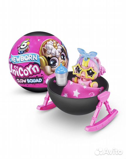 5 сюрпризов Zuru единорог 4 шт
