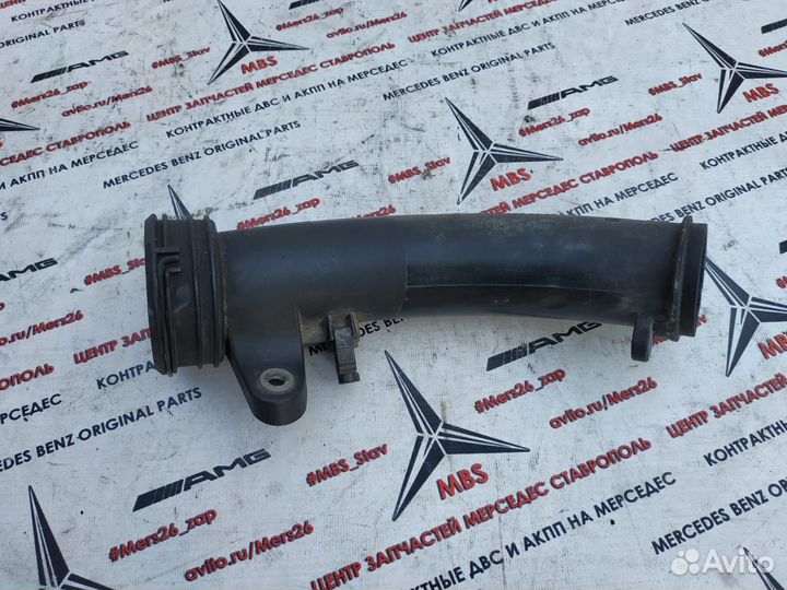 Патрубок интеркулера Om646 W204 Mercedes