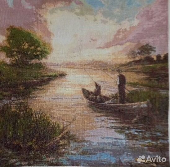 Картина вышитая крестом