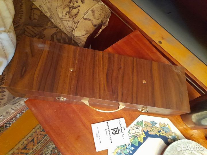 Шашлычный набор для пикника в чемодане новый