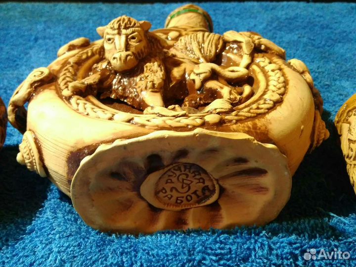 Штоф со стопками ручная работа Беларусь