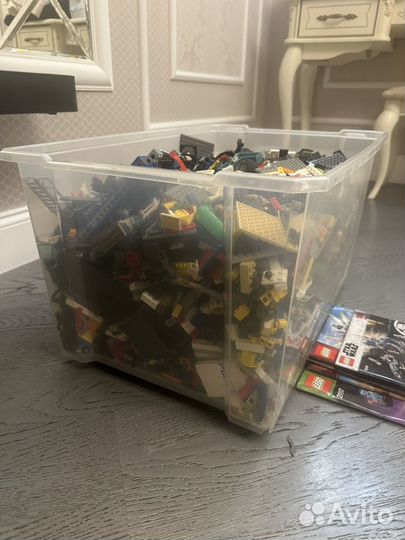 Lego россыпью с инструкциями