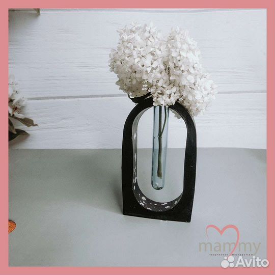 Ваза из гипса