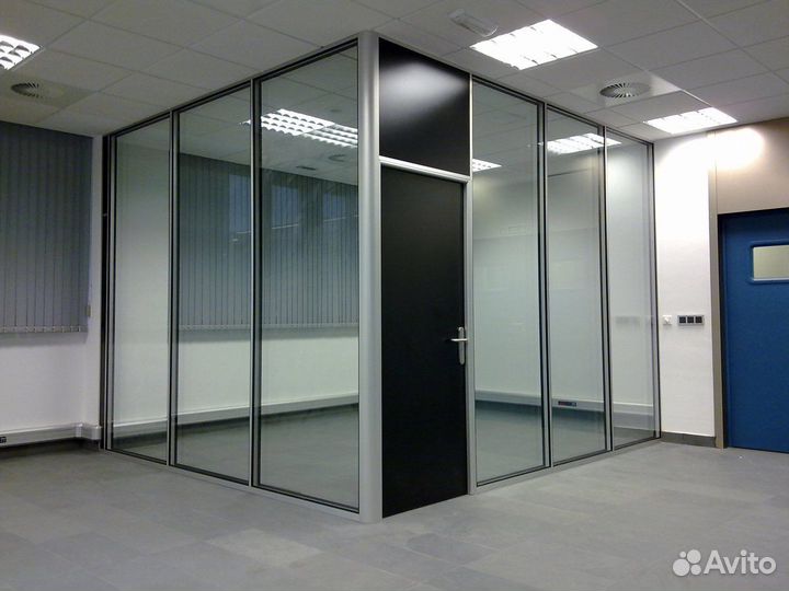 Алюминиевые перегородки и пвх Окнотех