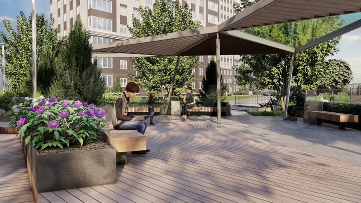 3-к. квартира, 68,7 м², 16/17 эт.