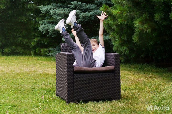 Комплект мебели Arizona Set Max, антрацит на 5 ч