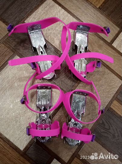 Коньки двухполозные детские